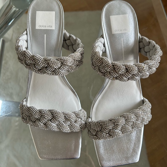 Dolce Vita, Women’s elegant super sparkly high heels, never been worn, size 10 - Picture 1 of 5